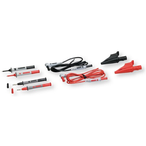 Messleitungs-Set CAT IV, 1.000 V, 15 A, 8-teilig